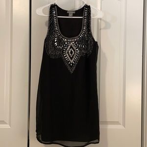 Black Beaded Dress